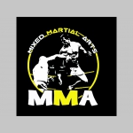 MMA Mixed Martial Arts    mikina s kapucou stiahnutelnou šnúrkami a klokankovým vreckom vpredu 